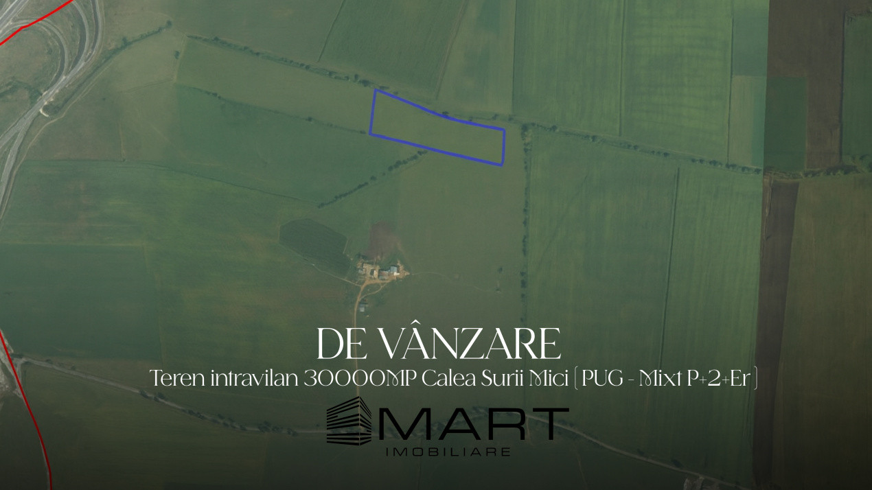 Teren 30.000mp zona Calea Surii Mici