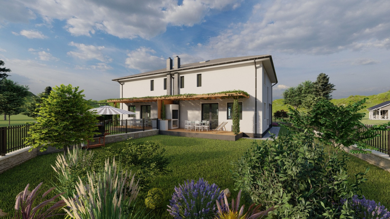 Teren 700 mp, cu autorizatie de constructie + utilitati în Chinteni