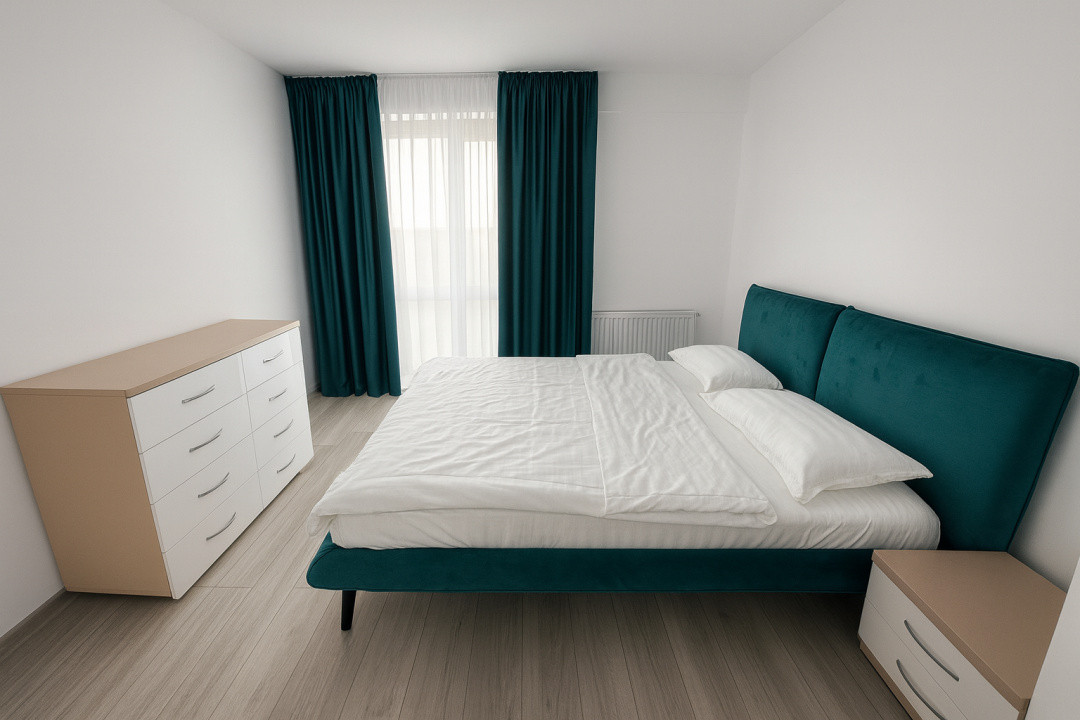 Apartament bloc nou,3 camere, etaj 2 cu lift,  loc de parcare zona Doamna Stanca