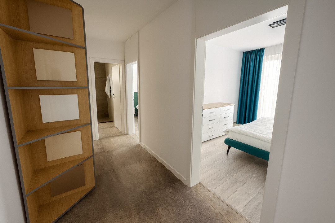 Apartament bloc nou,3 camere, etaj 2 cu lift,  loc de parcare zona Doamna Stanca