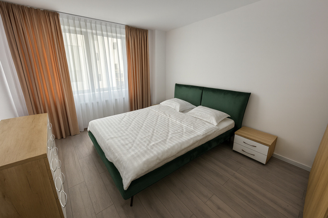 Apartament bloc nou,2 camere, etaj 2 cu lift,  loc de parcare zona Doamna Stanca