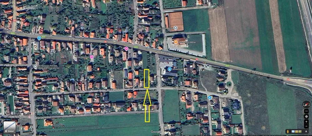 Teren Intravilan 723 mp Cristian