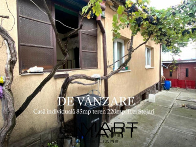 Casa individuala 85mp teren 220mp Trei Stejari