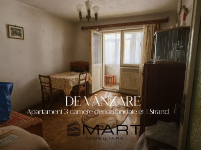 Apartament 3 camere decomandat, zona Strand