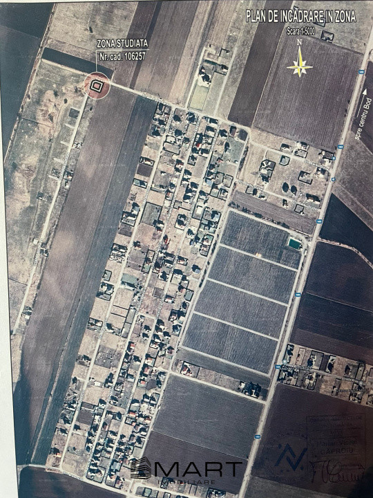 Teren Intravilan 550 mp Bod/Sanpetru