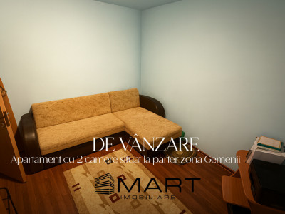 Apartament 2 camere, 30mp zona Gemenii
