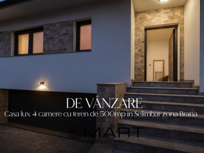Casa Individuala 4 camere + 500mp teren  in Selimbar 