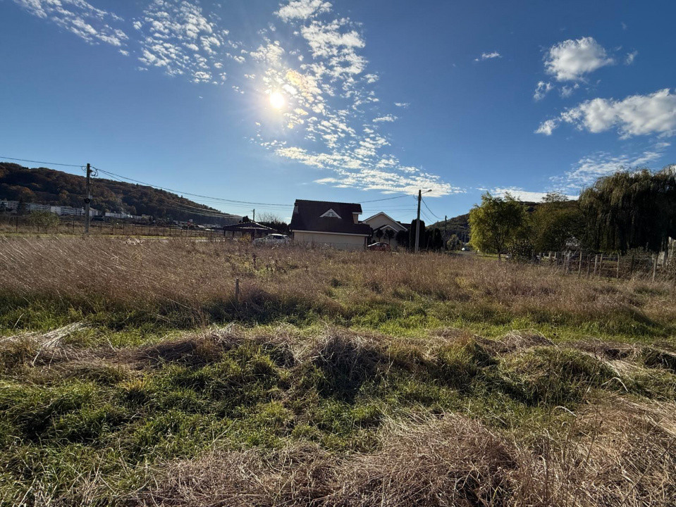 Teren intravilan 600 MP zona  Bența