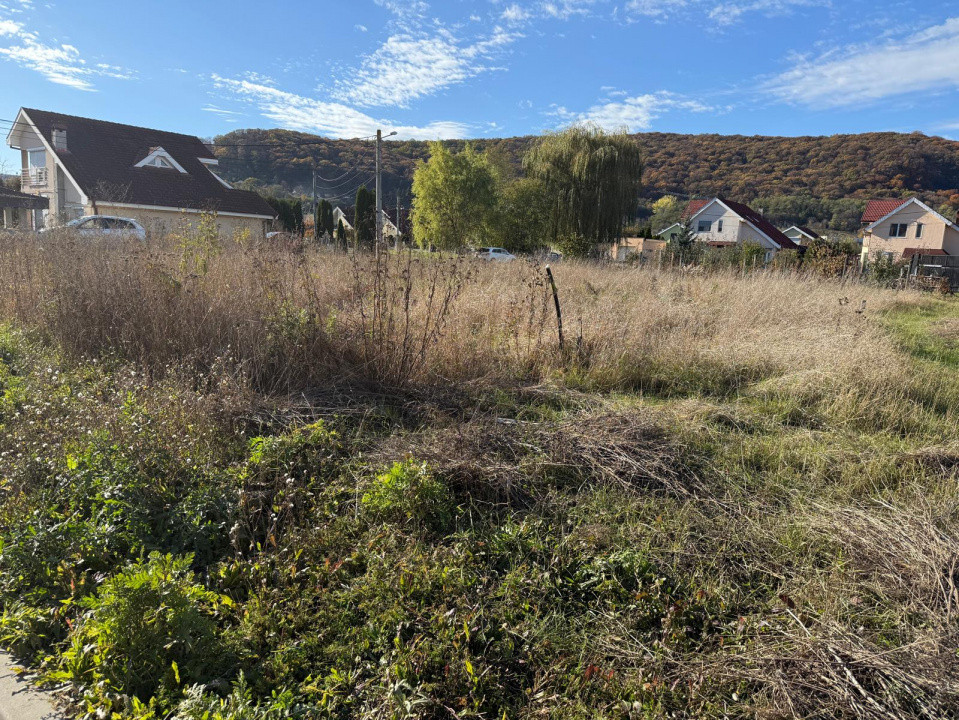 Teren intravilan 600 MP zona  Bența