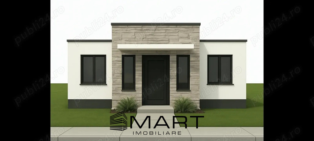 Casă Modernă pe Parter în Sânpetru