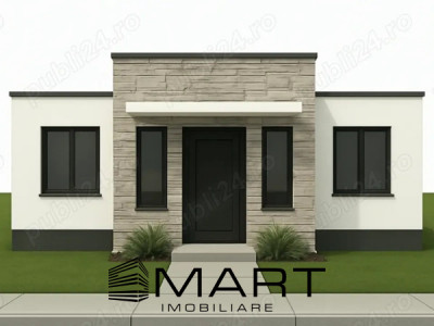 Casă Modernă pe Parter în Sânpetru
