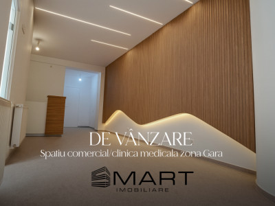 Spatiu comercial pretabil clinica medicala, 200 mp zona Garii