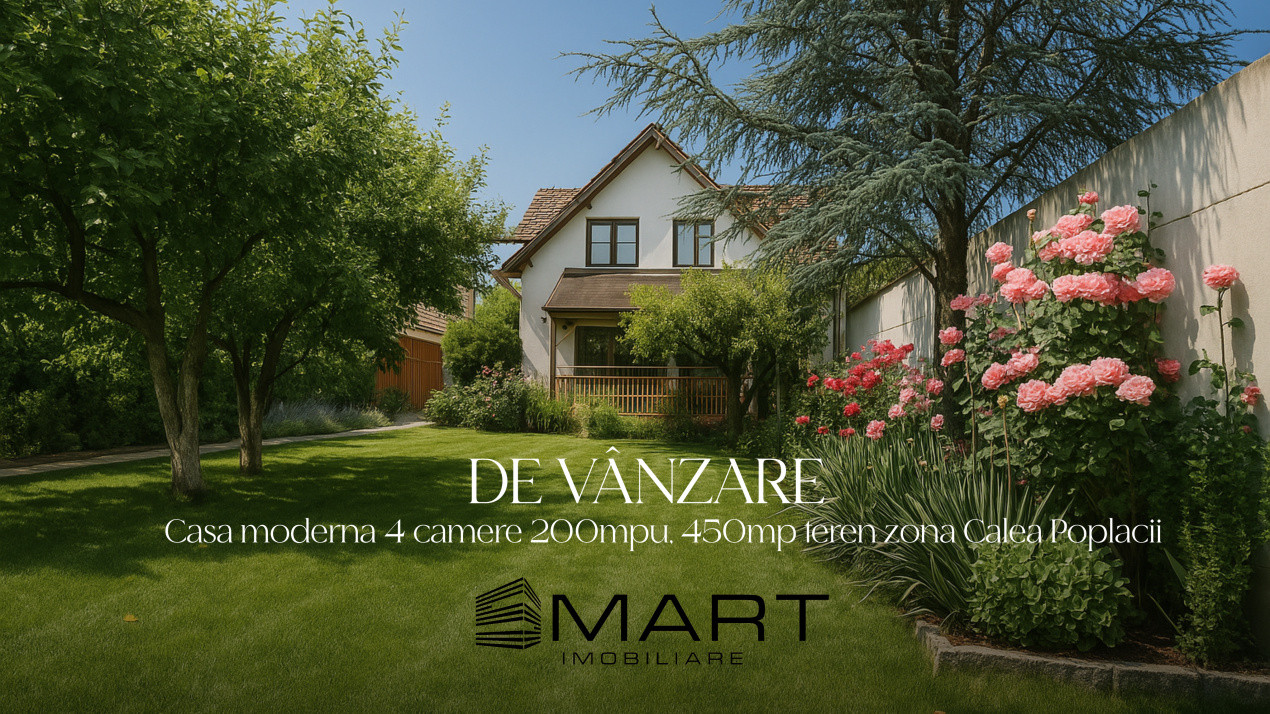 Casa individuala zona Calea poplacii