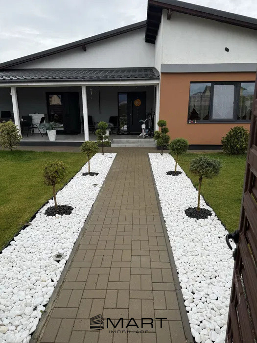 Casă premium nouă – 110 mp utili, teren 500 mp