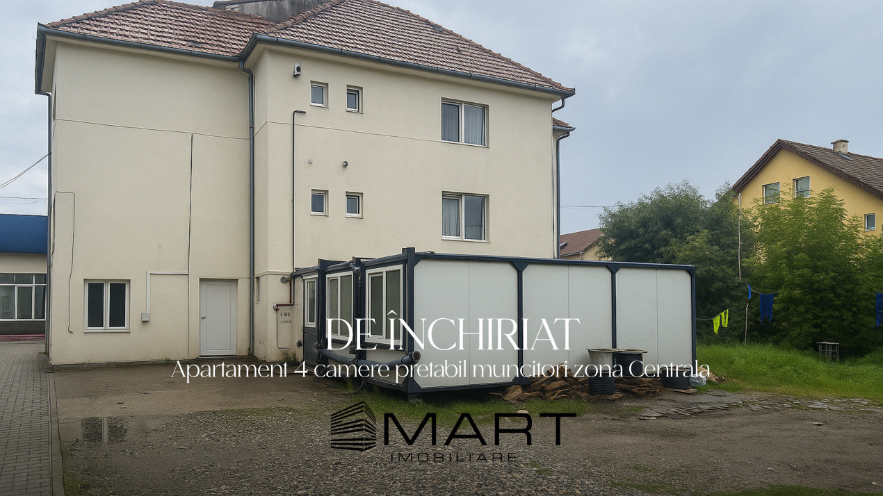 Apartament la casa 4 camere fiecare cu baie proprie zona Centrala