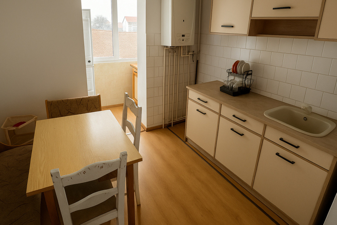 Apartament 3 camere decomandate et. 3/4 zona Garii