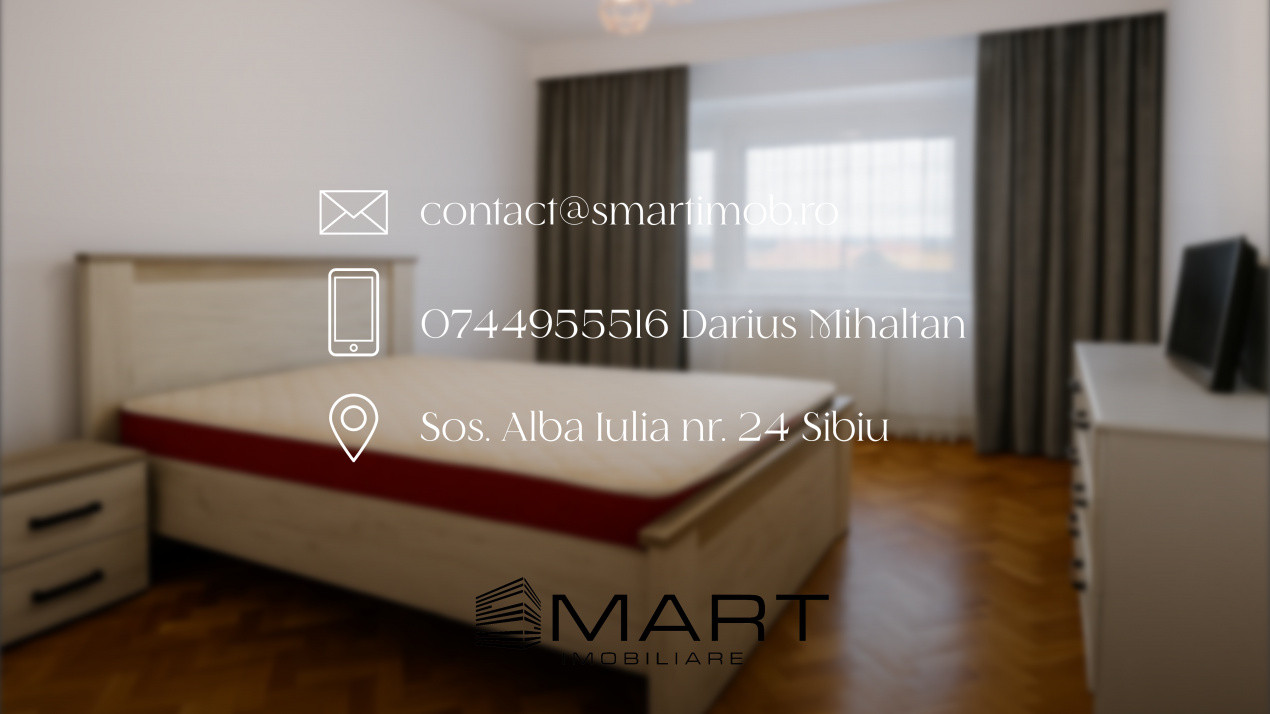 Apartament 3 camere decomandate et. 3/4 zona Garii