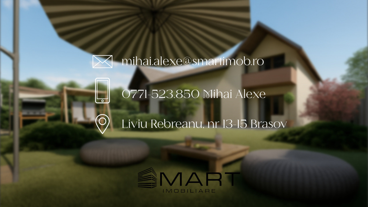 Casa noua 4 camere tip duplex în Sânpetru, Brașov 