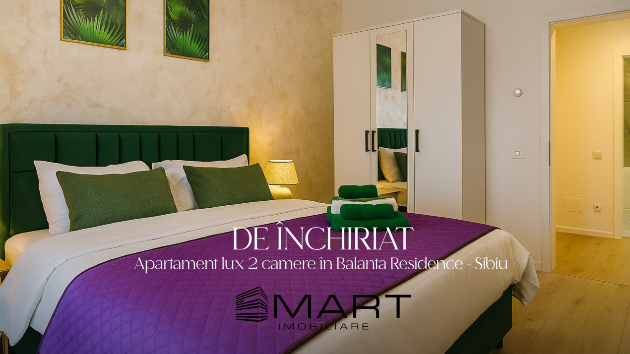 Apartament de lux 2 camere Balanta Residence