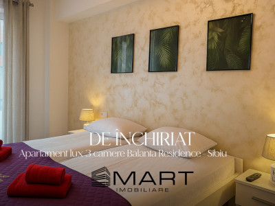 Apartament de lux cu 3 camere Balanta Residence