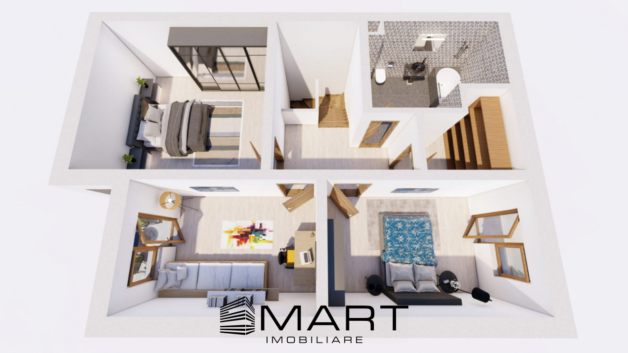 Casă Duplex Nouă în Sânpetru, Brașov – locație excelentă