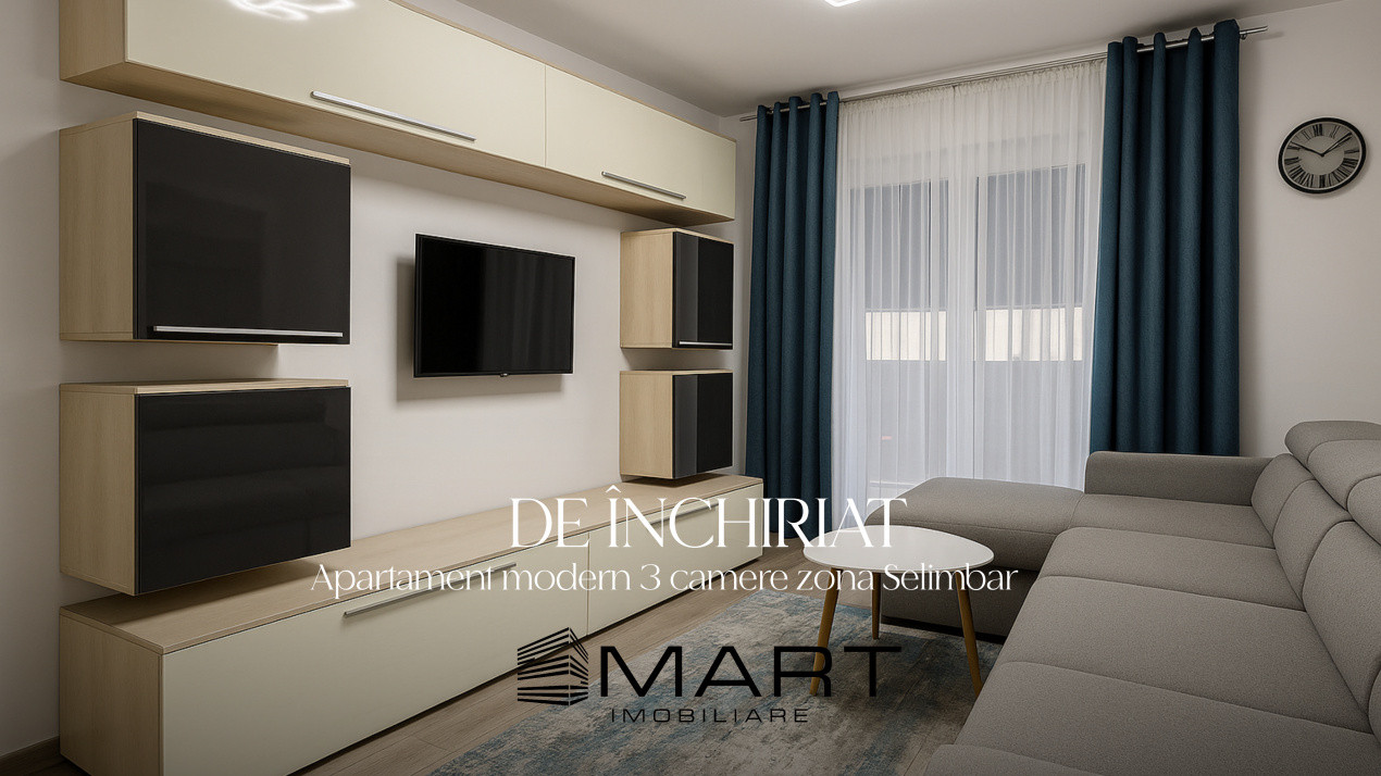 Apartament cu 3 camere in Selimbar