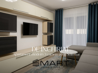 Apartament cu 3 camere in Selimbar