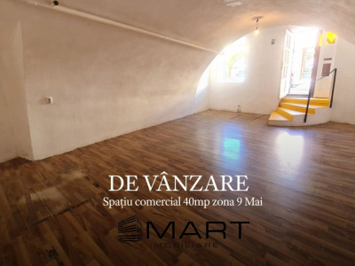 Spatiu comercial 40mp zona 9 Mai