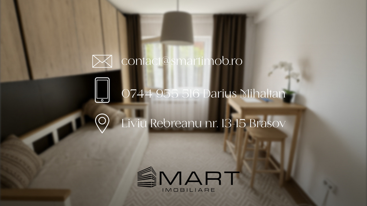 Garsoniera 20mp str. Lucian Blaga - AFI Brasov
