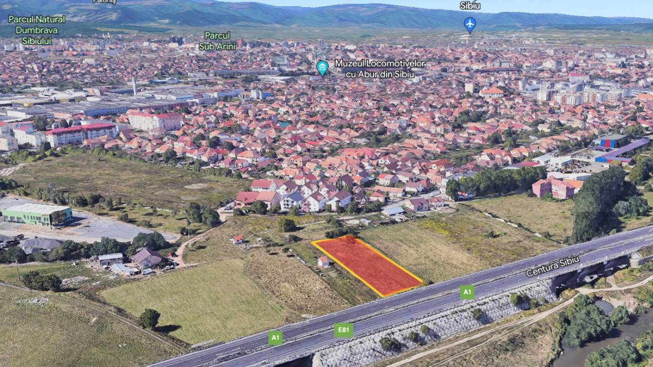 Teren intravilan cu PUZ 2500mp Lazaret