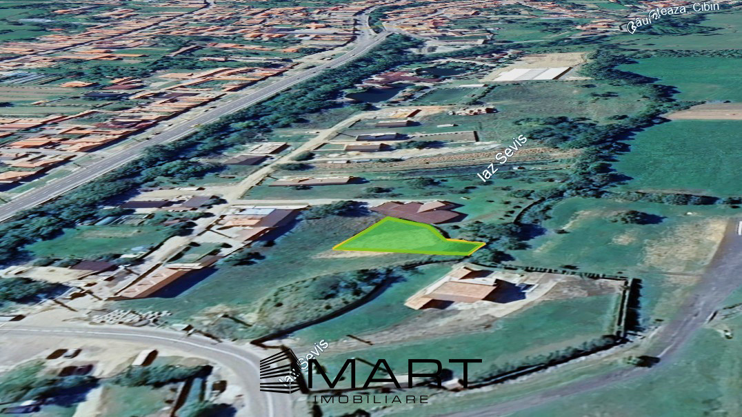 Teren intravilan 520mp Rasinari