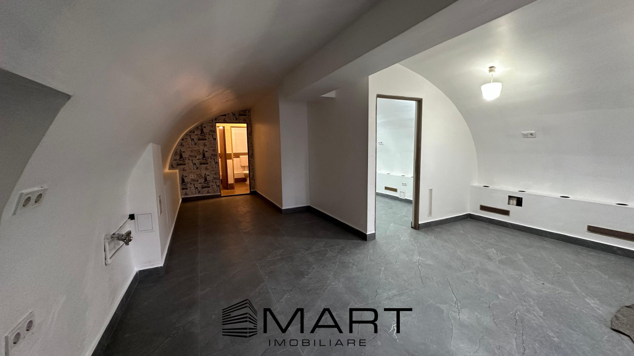 Spatiu comercial zona centrala 55mp+curte 30mp