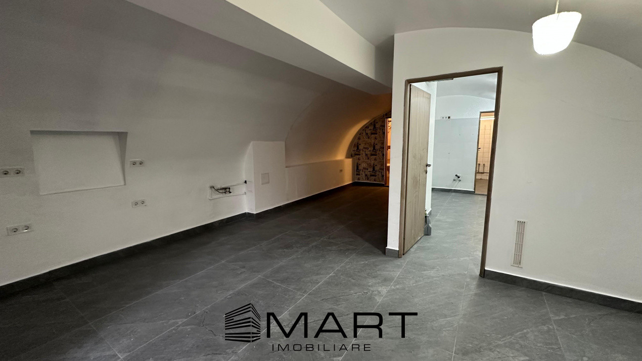 Spatiu comercial zona centrala 55mp+curte 30mp