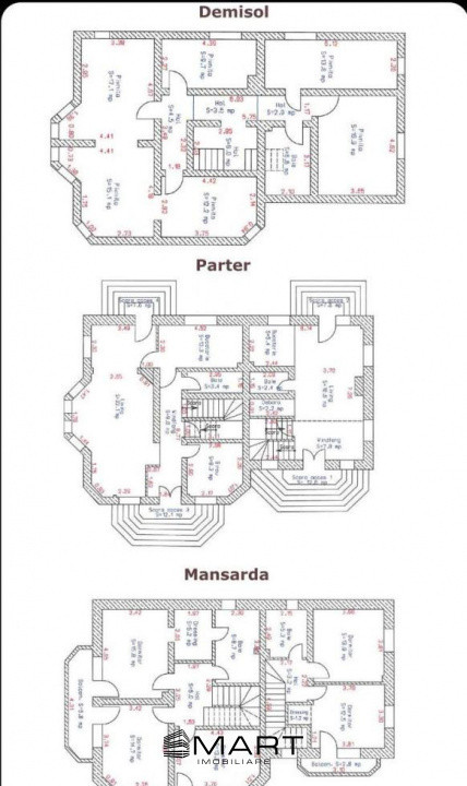 Casa cu  8 camere, 308mp utili