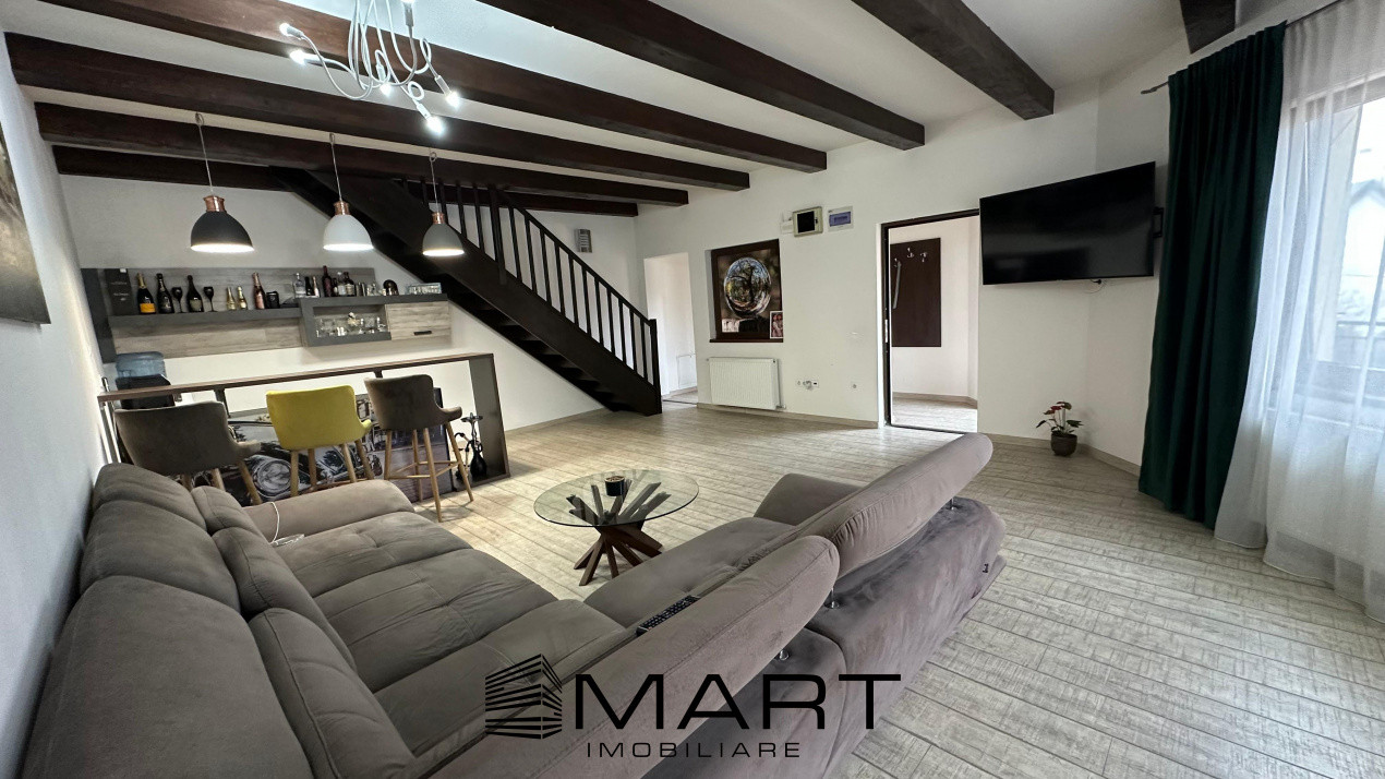 Apartament la casa 130mp curte 35mp zona centrala