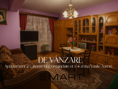 Apartament 2 camere zona Vasile Aaron Sibiu
