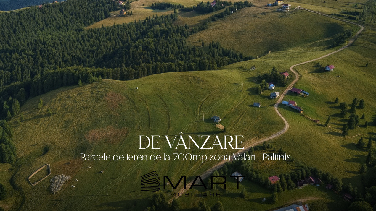 Teren 673mp cu PUZ în Paltinis