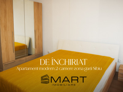 Apartament modern 2 camere zona Gării Sibiu