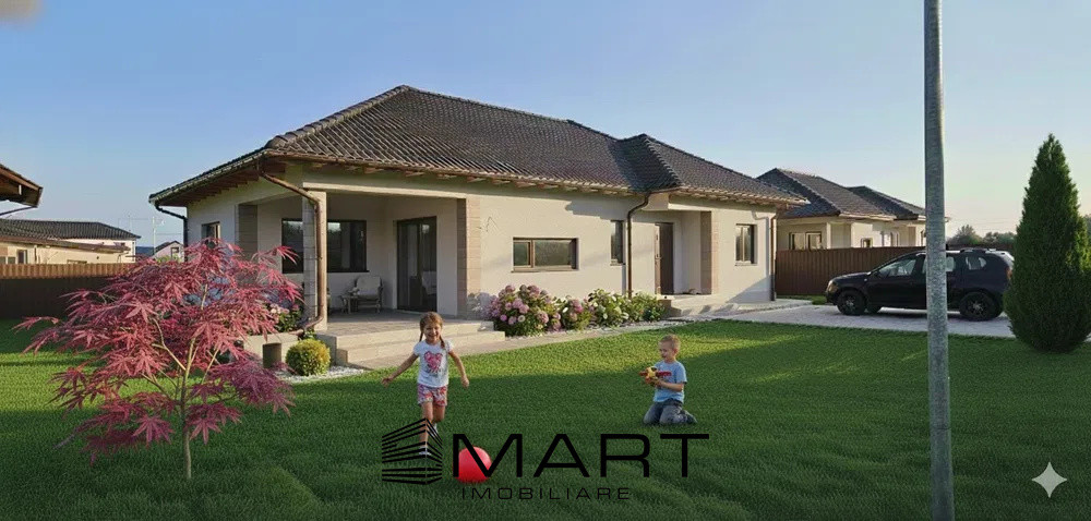 Casă Individuală modernă – 3 Dormitoare, Pod Mansardabil, Finisaje Premium 