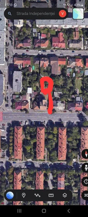 Teren constructii Tractorul