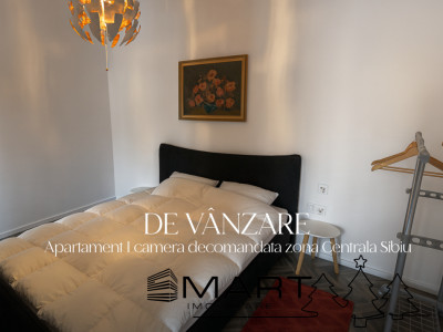 Apartament 1 camera, 37mp zona centrala ( Tribunal ) Sibiu 