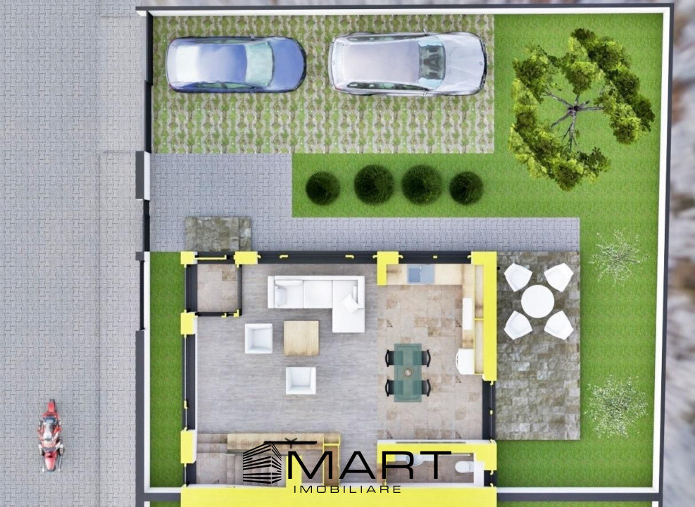 Duplex modern 125 mp Selimbar