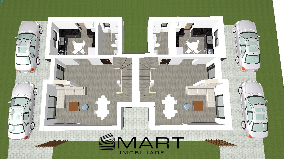Duplex 118 mp zona Selimbar