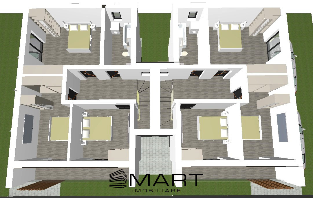 Duplex 118 mp zona Selimbar