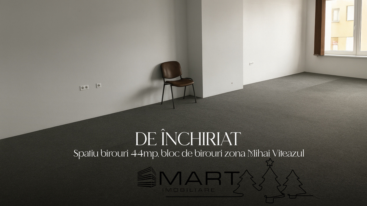 Spatiu birouri 44mp zona Mihai Viteazul