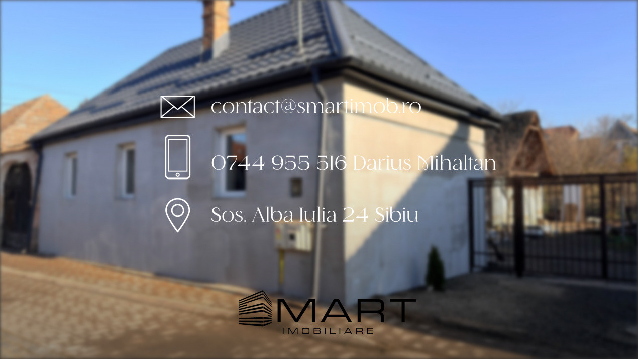 Casa 3 camere + curte 168mp în Avrig