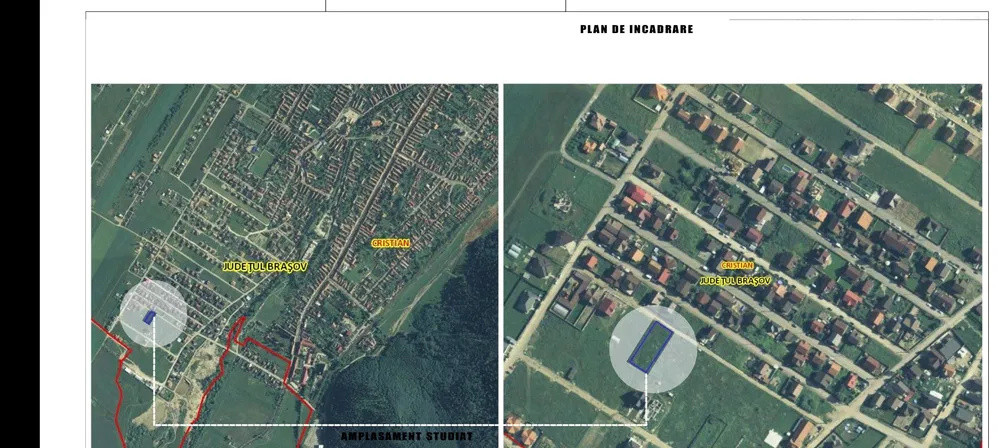 Teren Intravilan 1000 mp Cristian