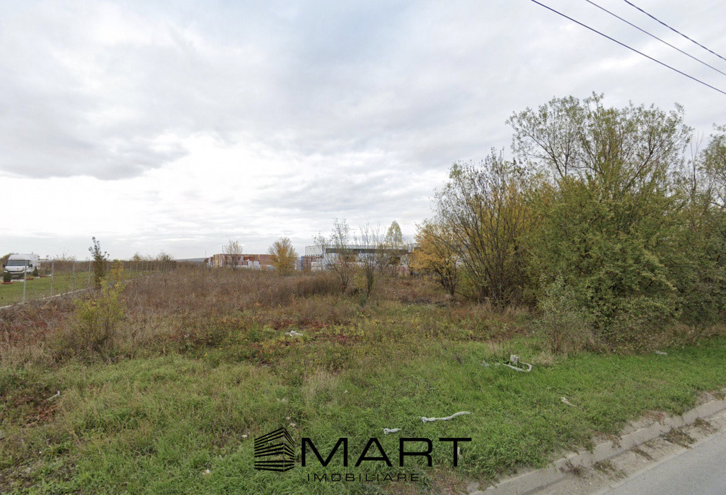 Teren intravilan industrial cu PUZ 2000mp str. Turda