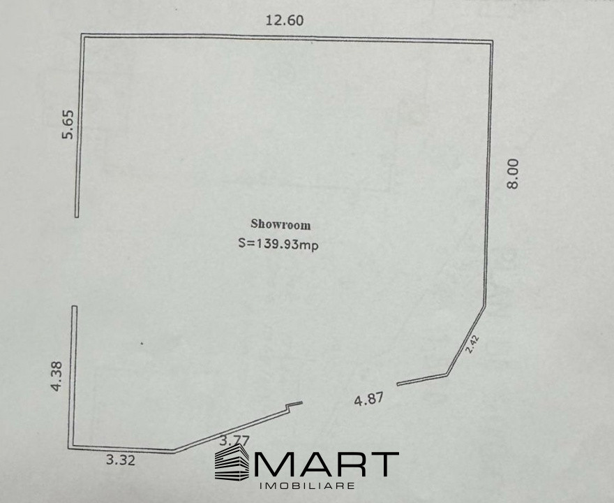Spatiu comercial  zona Turnisor 