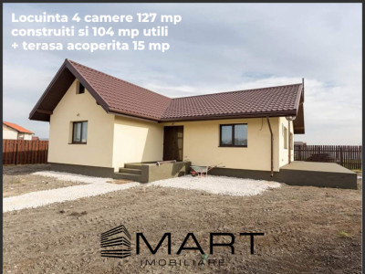 Casă Modernă cu Teren 500 m²